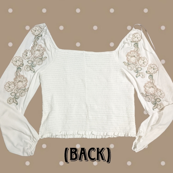 ๐ NWOT Lucky Brand Boho Embroidered Blouse ๐ - Picture 7 of 12